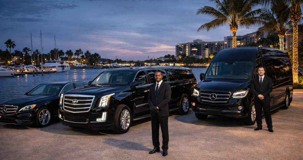 Jupiter Airport Car Service by West Palm Beach Car 7 Limo offer affordable black car service to and from Jupiter island, hobe sound island, home